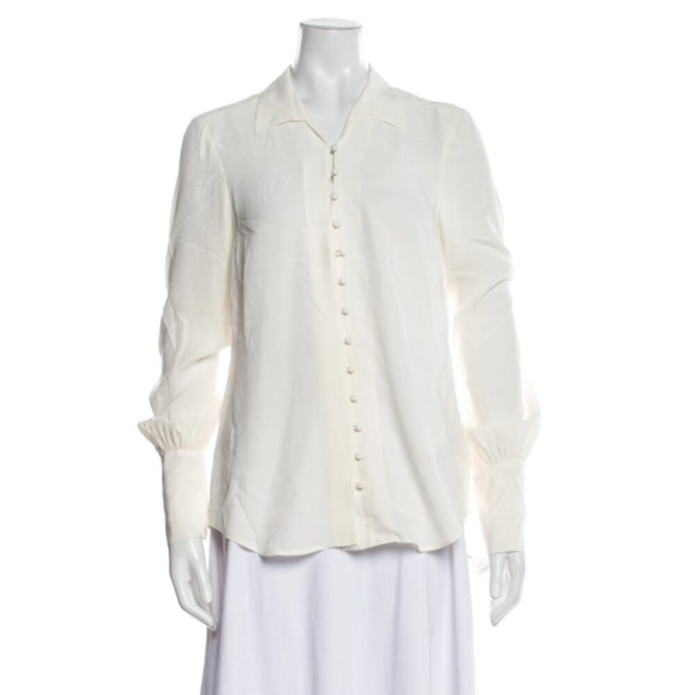 L'agence Naomi Button Loop Blouse - image 4